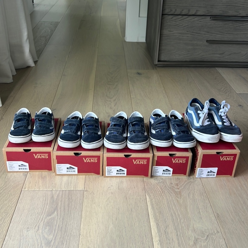 Blue & Navy Vans